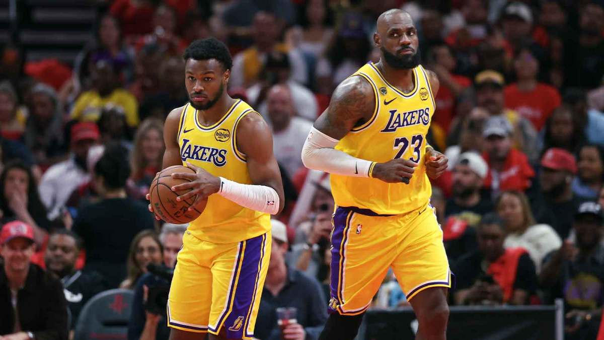 ESPN记者：湖人队内部人士暗示詹姆斯父子可能一起转投新球队（封面配图）